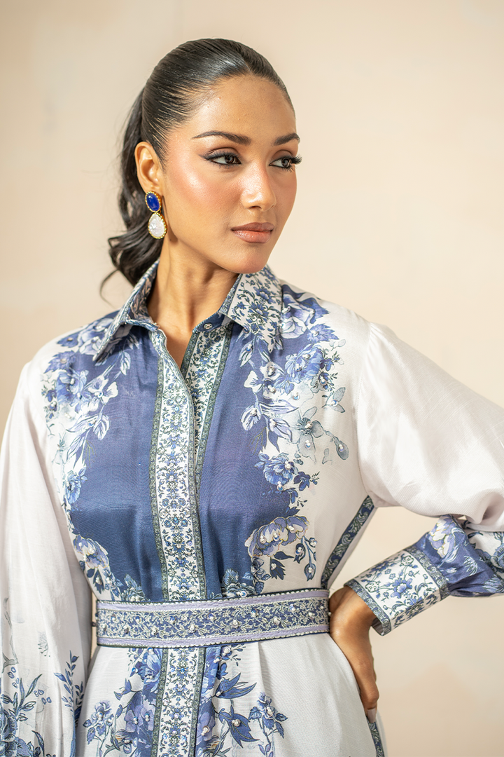 Shamaeel - Sapphire Breeze - Viscose Silk/Cotton Silk