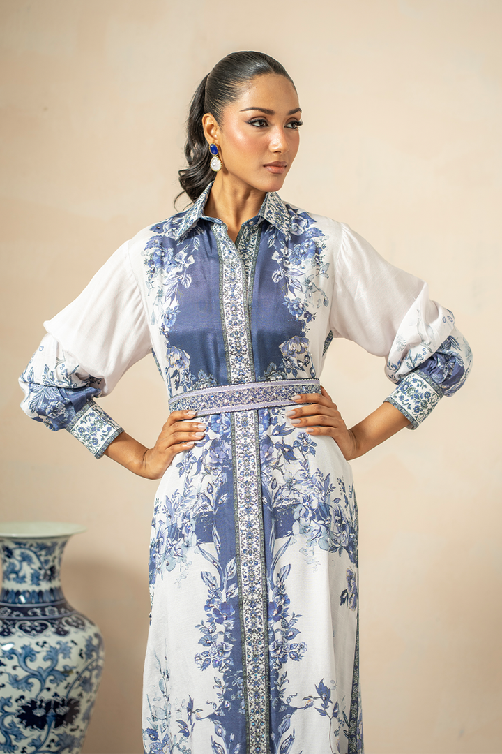 Shamaeel - Sapphire Breeze - Viscose Silk/Cotton Silk