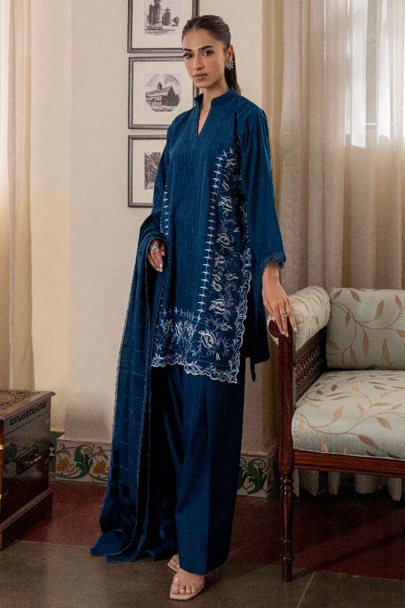 Natasha Kamal - Milo - Blue - 3 Piece