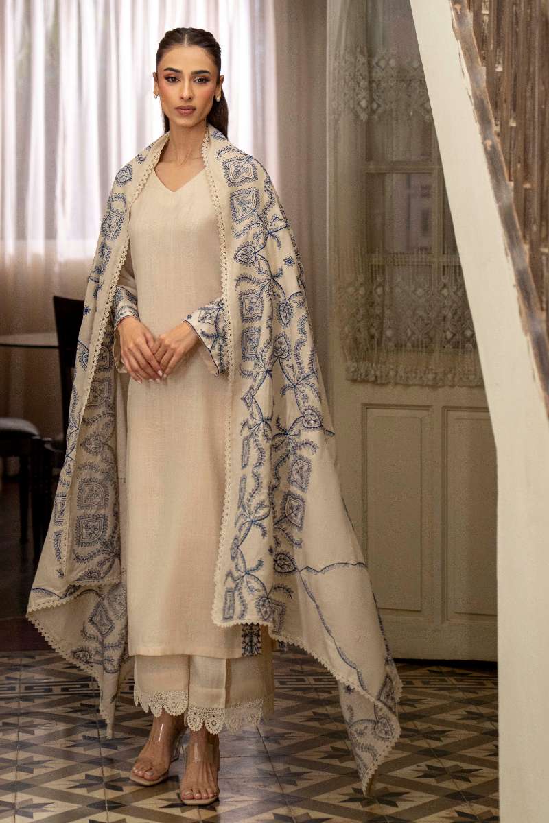 Natasha Kamal - Amaya - Off White - 3 Piece