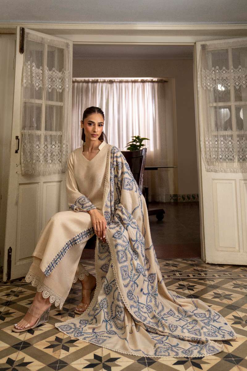 Natasha Kamal - Amaya - Off White - 3 Piece