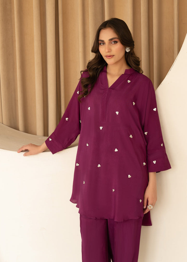 Allure by IH - RAMA - Purple - Thai Silk - 2 Piece