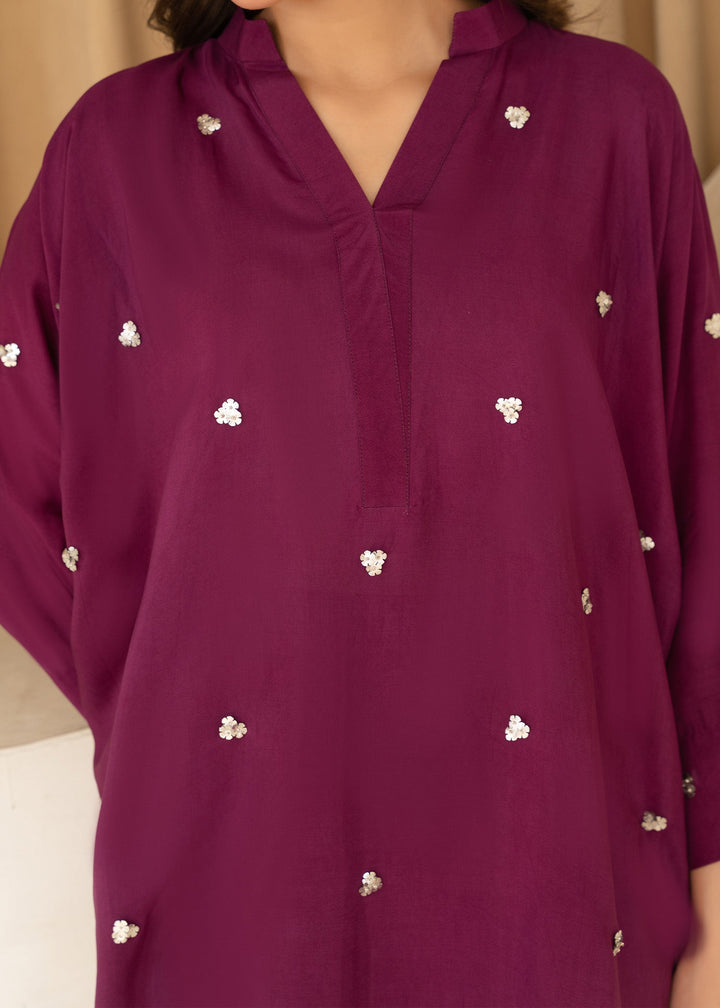 Allure by IH - RAMA - Purple - Thai Silk - 2 Piece