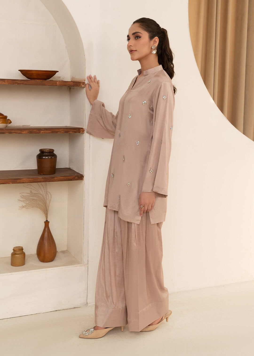 Allure by IH - LINTA - Dusty Rosa - Thai Silk - 2 Piece