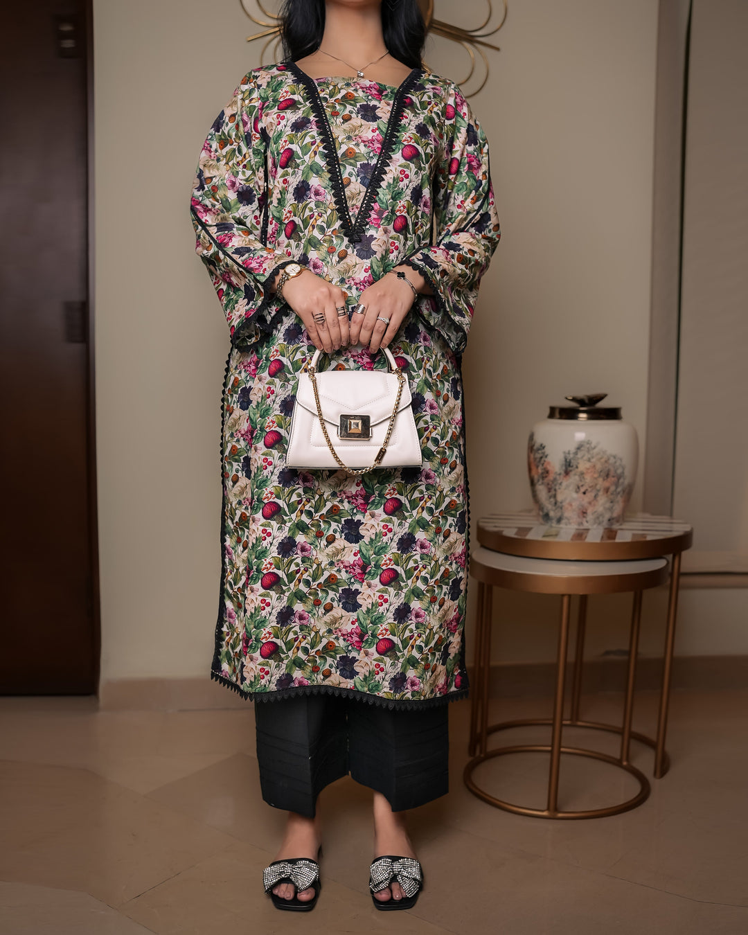 Ombrella - Cherry Floral - Lawn - 2 Piece