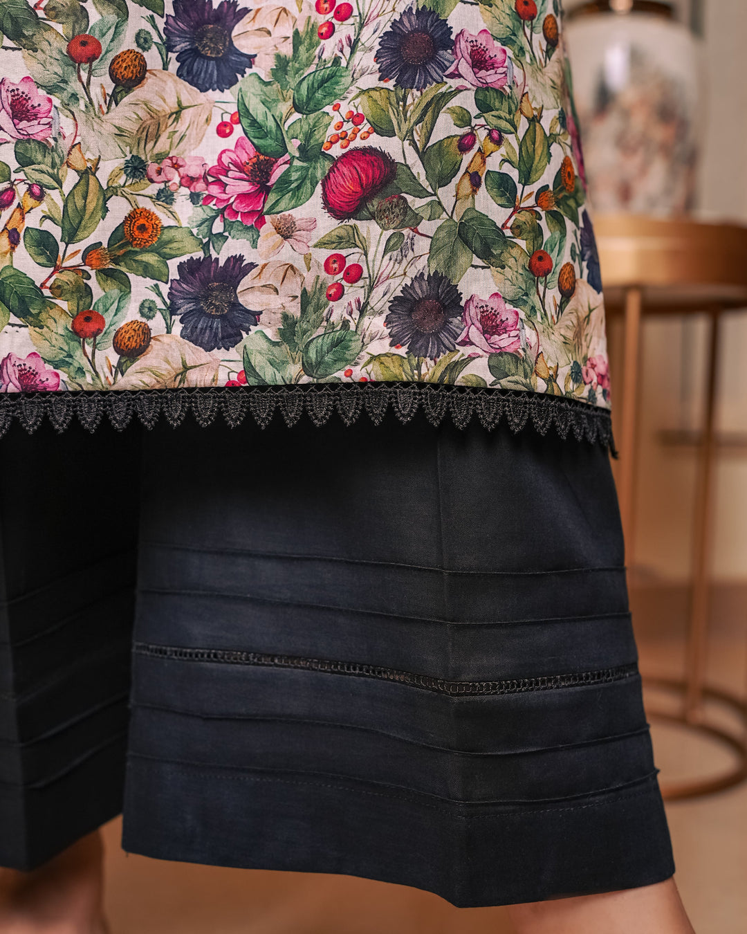 Ombrella - Cherry Floral - Lawn - 2 Piece