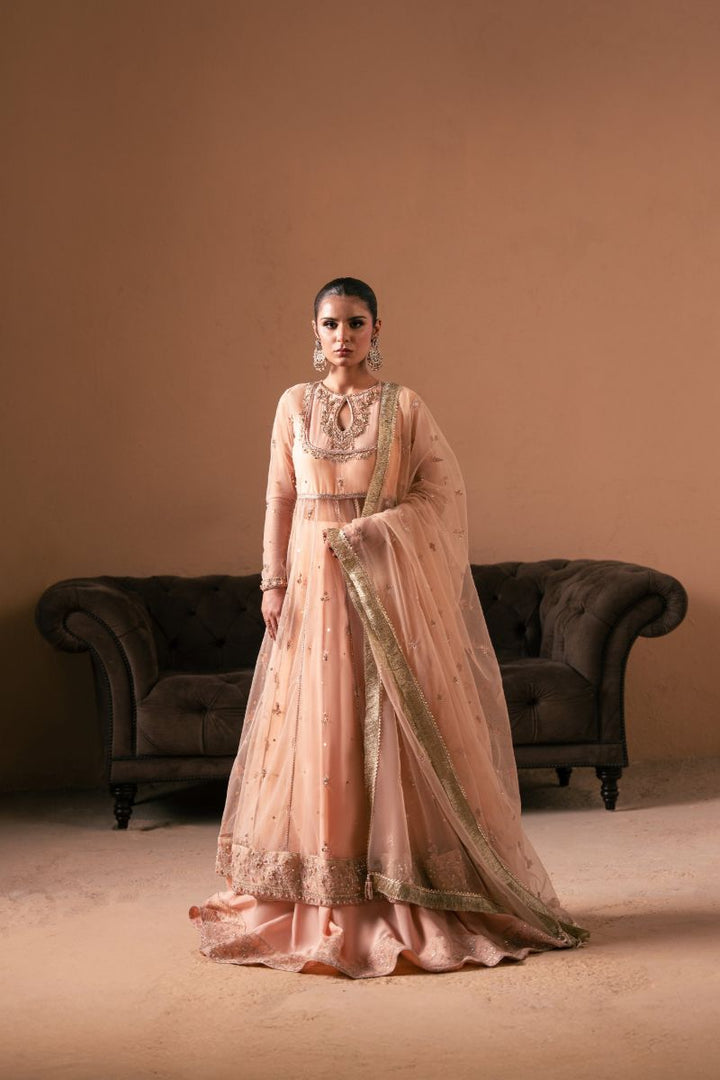 Malook - Sitara - pink - silk - 3 Piece