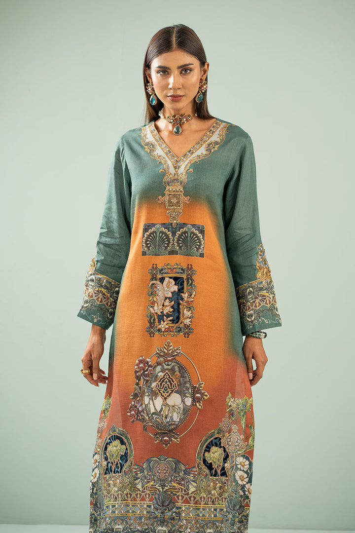 Shamaeel - Heritage Kurta - Viscose Silk/Cotton Silk