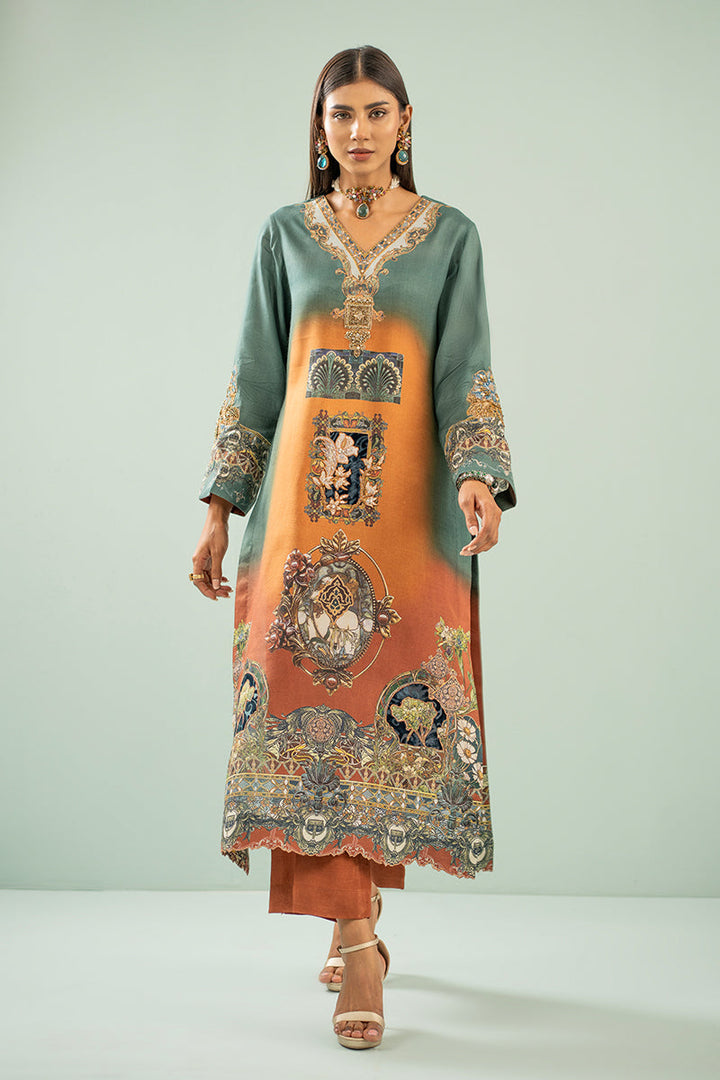 Shamaeel - Heritage Kurta - Viscose Silk/Cotton Silk