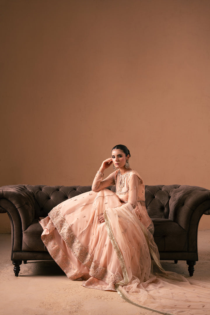 Malook - Sitara - pink - silk - 3 Piece