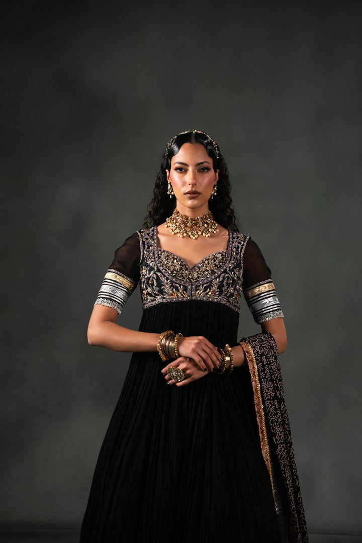 Nilofer Shahid - Leyla - Black - 2 Piece