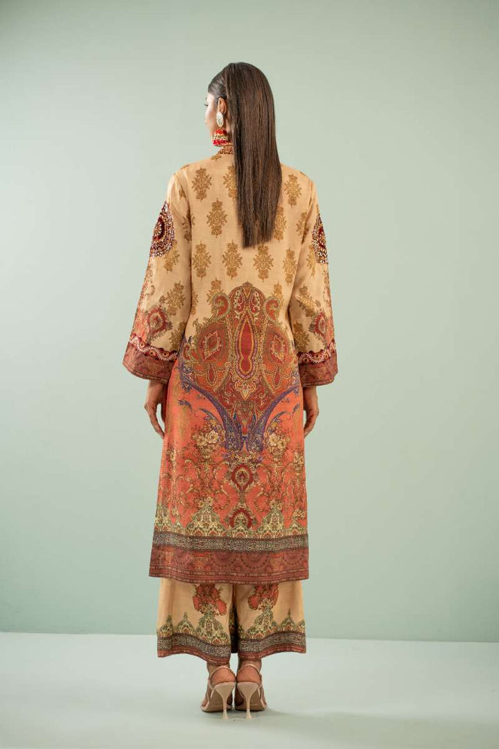 Shamaeel - Paisley Paradise Viscose Silk Suit For Women - Multicolor - 2 Piece