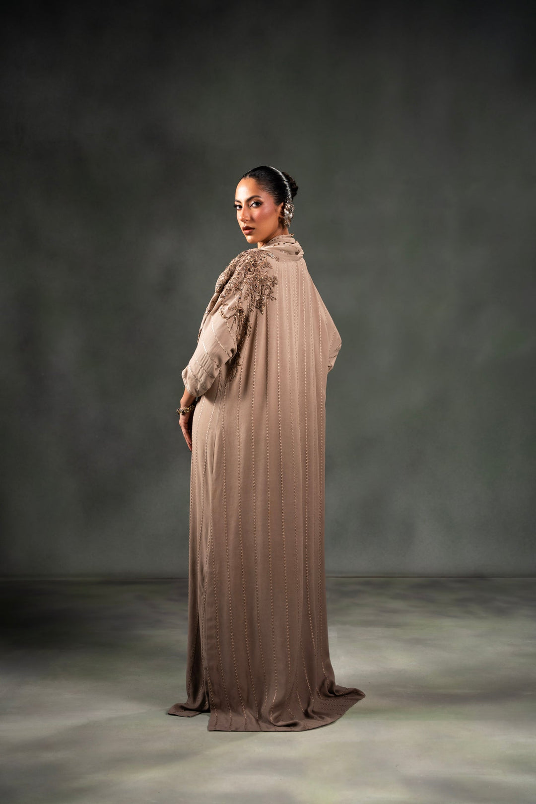 Nilofer Shahid - Safiye - Beige - 1 Piece