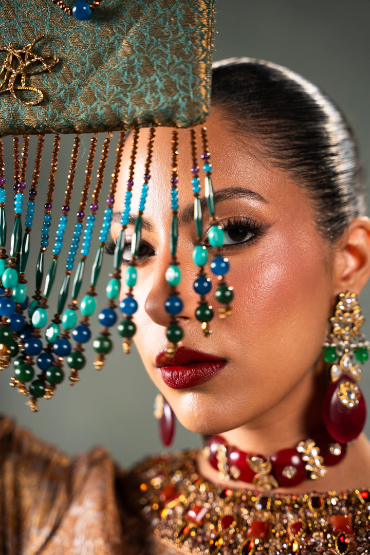 Nilofer Shahid - Asiye - Red - Saree