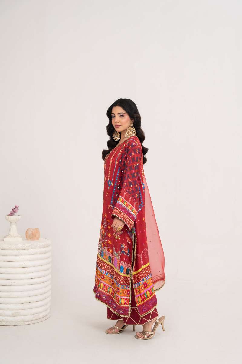 Zaaviay - Ruby Tree Suit For Women - 3 Piece