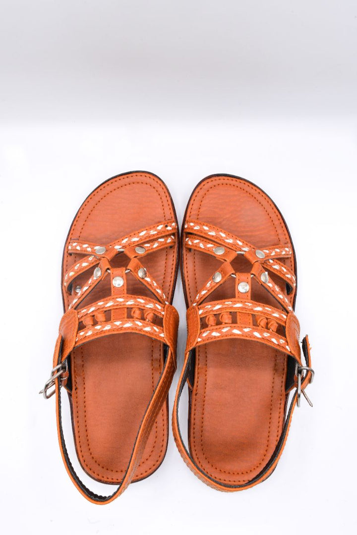 Alifyay - Lucky Marwat Brown Peshawari Sandal