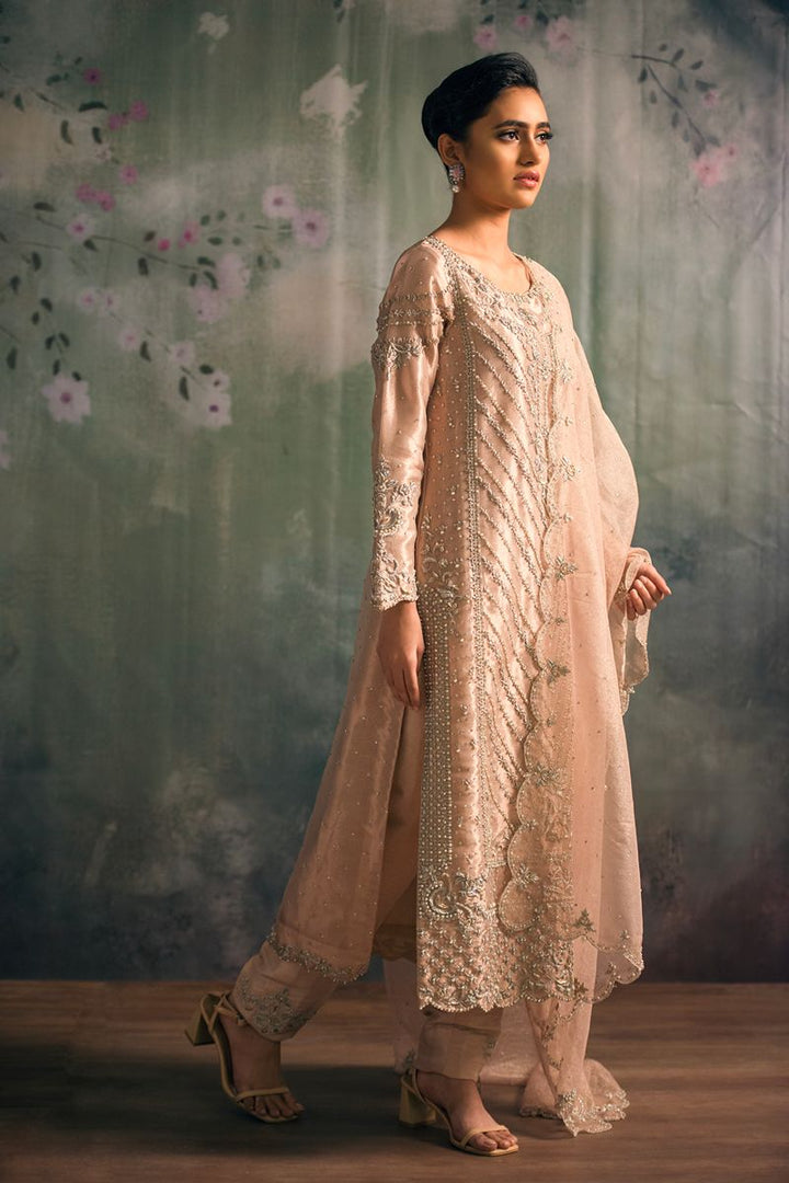 Yasmin Zaman Zoya 3 Piece Suit Pink