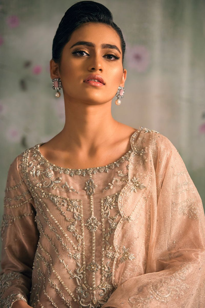 Yasmin Zaman Zoya 3 Piece Suit Pink