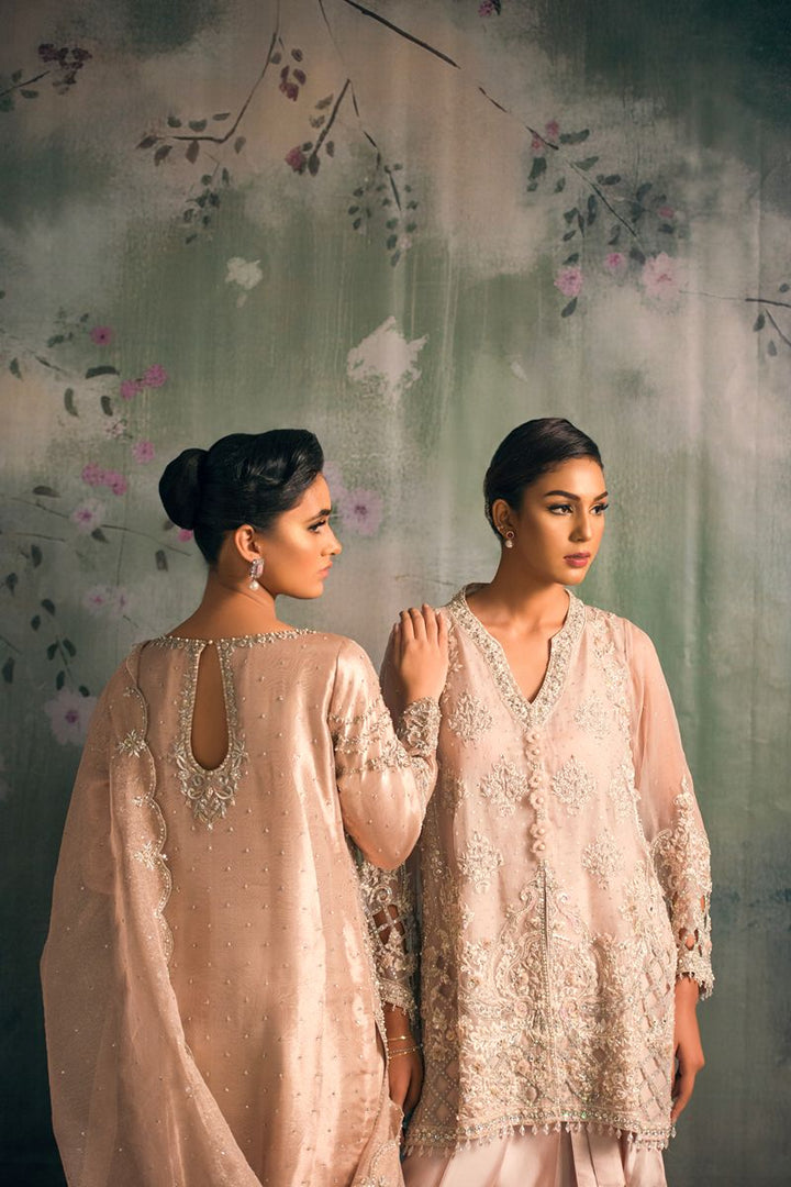 Yasmin Zaman Eshal 2 Piece Suit Pink