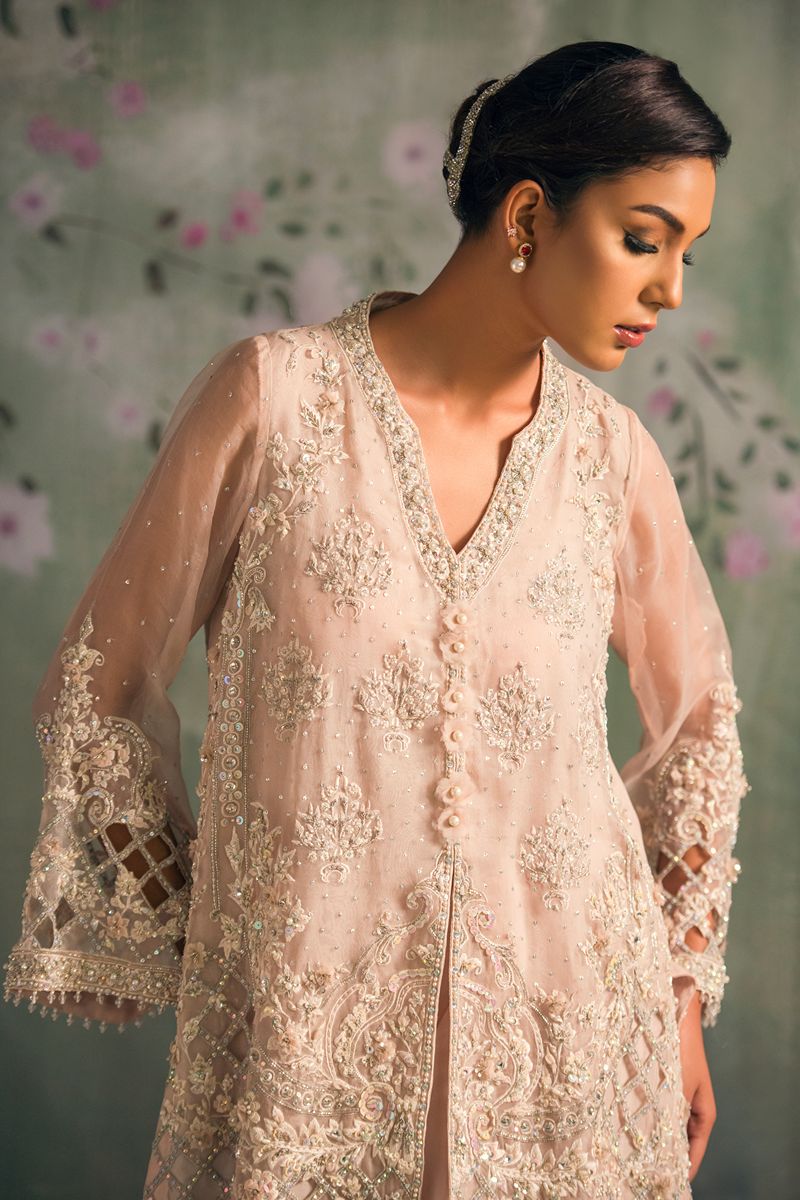 Yasmin Zaman Eshal 2 Piece Suit Pink