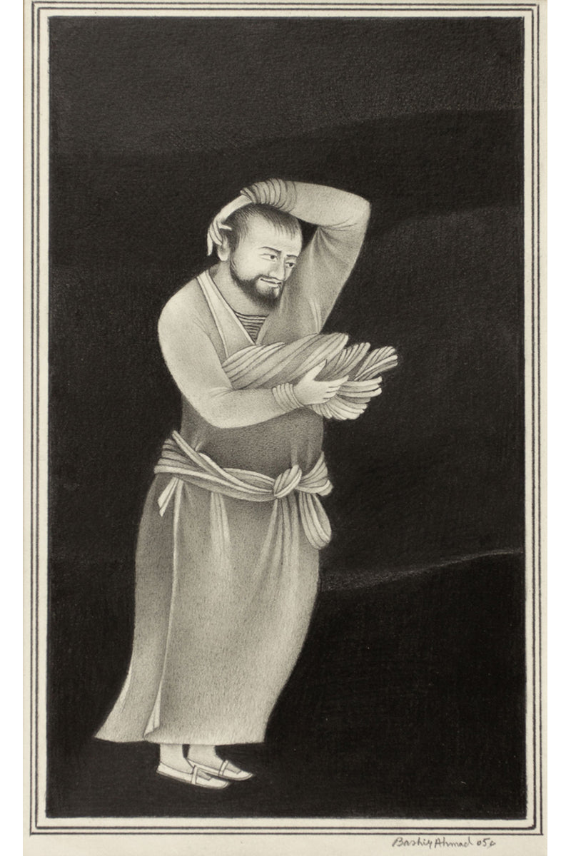 Dawani Art Gallery - Philosopher 05 by Bashir Ahmed - BAAH-02