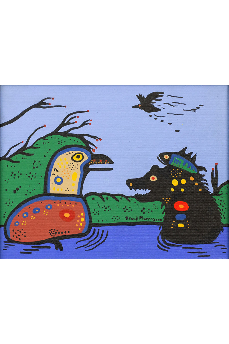 Dawani Art Gallery - Untitled by David Morrisseau - DAMO-01