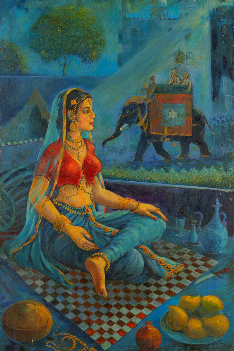 Dawani Art Gallery - Untitled by Masood Kohari - KOHA-01