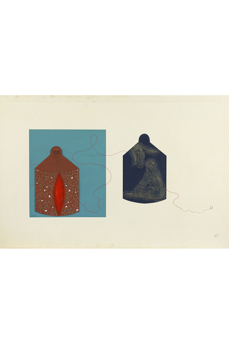 Dawani Art Gallery - Untitled by Waseem Ahmed - WAAH-02