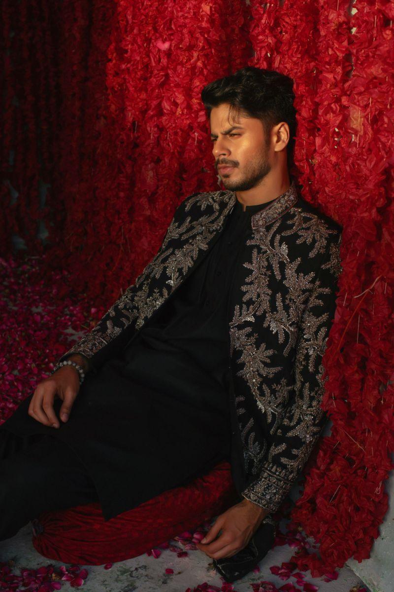 Deepak & Fahad - NOOR - Black - 3 Piece