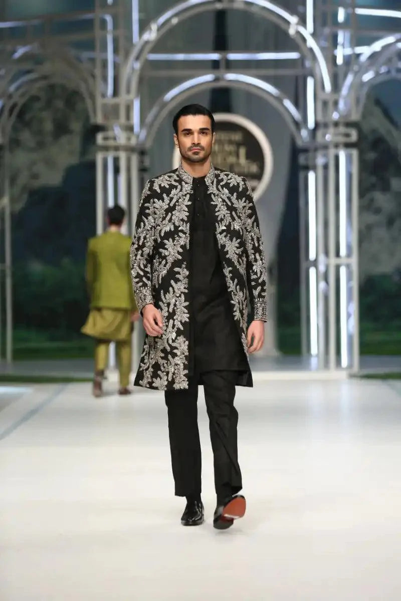 Deepak & Fahad - NOOR - Black - 3 Piece