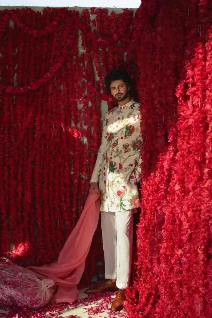 Deepak & Fahad - SHAHRYAAR - Off White - 3 Piece