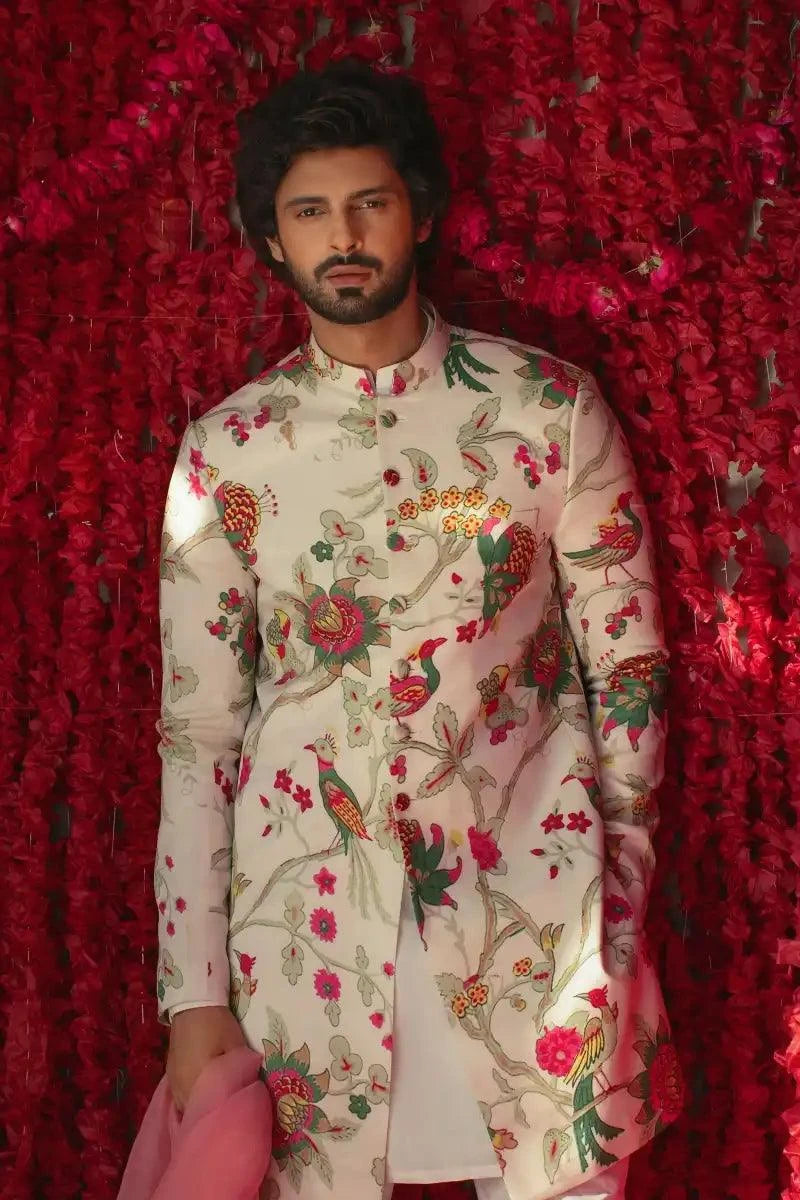 Deepak & Fahad - SHAHRYAAR - Off White - 3 Piece
