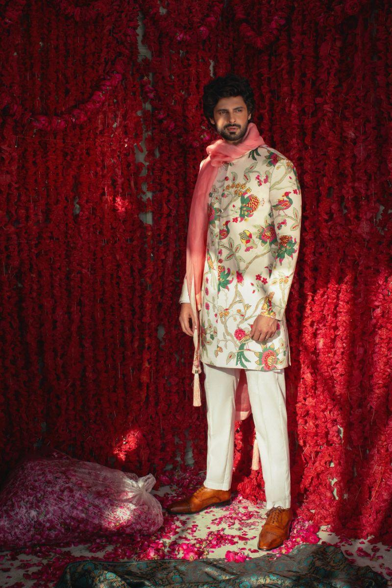 Deepak & Fahad - SHAHRYAAR - Off White - 3 Piece