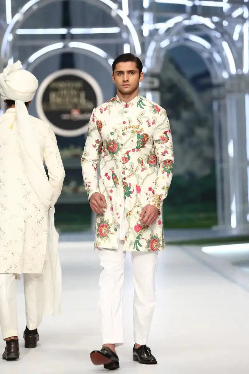 Deepak & Fahad - SHAHRYAAR - Off White - 3 Piece