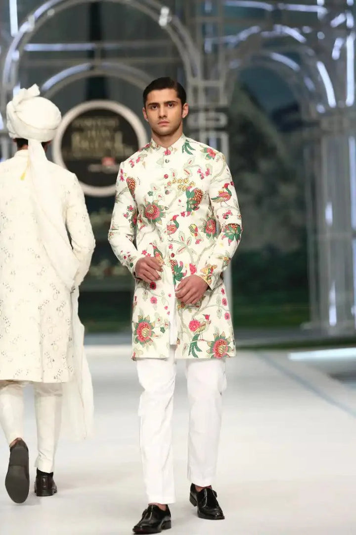 Deepak & Fahad - SHAHRYAAR - Off White - 3 Piece