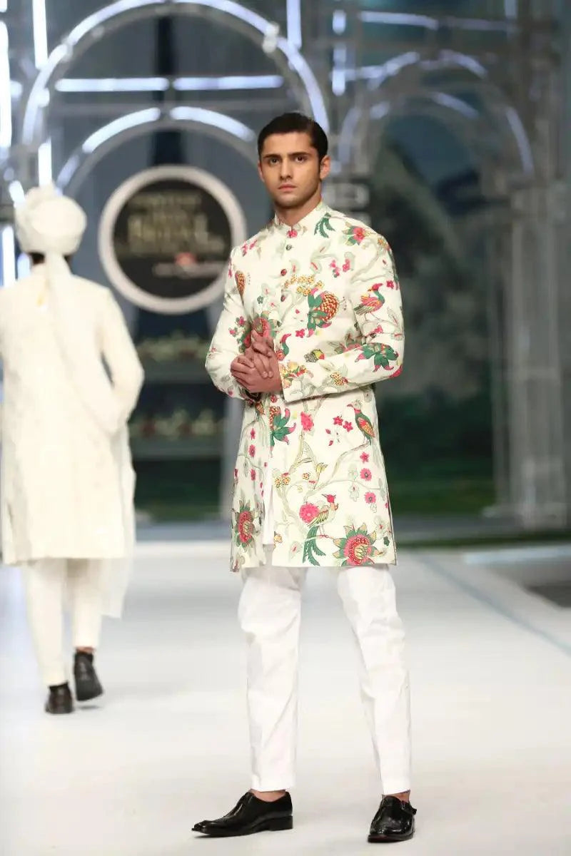 Deepak & Fahad - SHAHRYAAR - Off White - 3 Piece