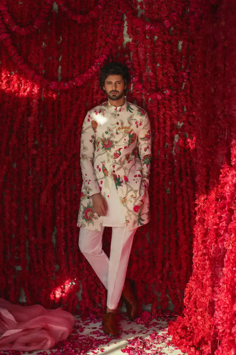 Deepak & Fahad - SHAHRYAAR - Off White - 3 Piece