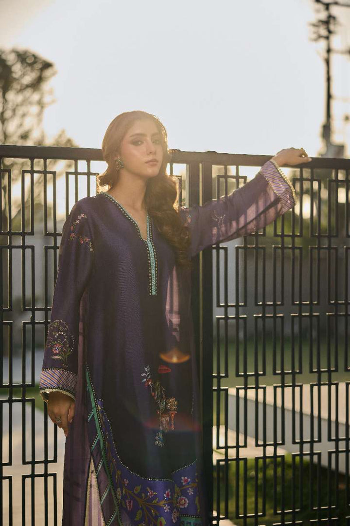 Deepak Perwani - Glory Silk Suit For Women - 3 Piece