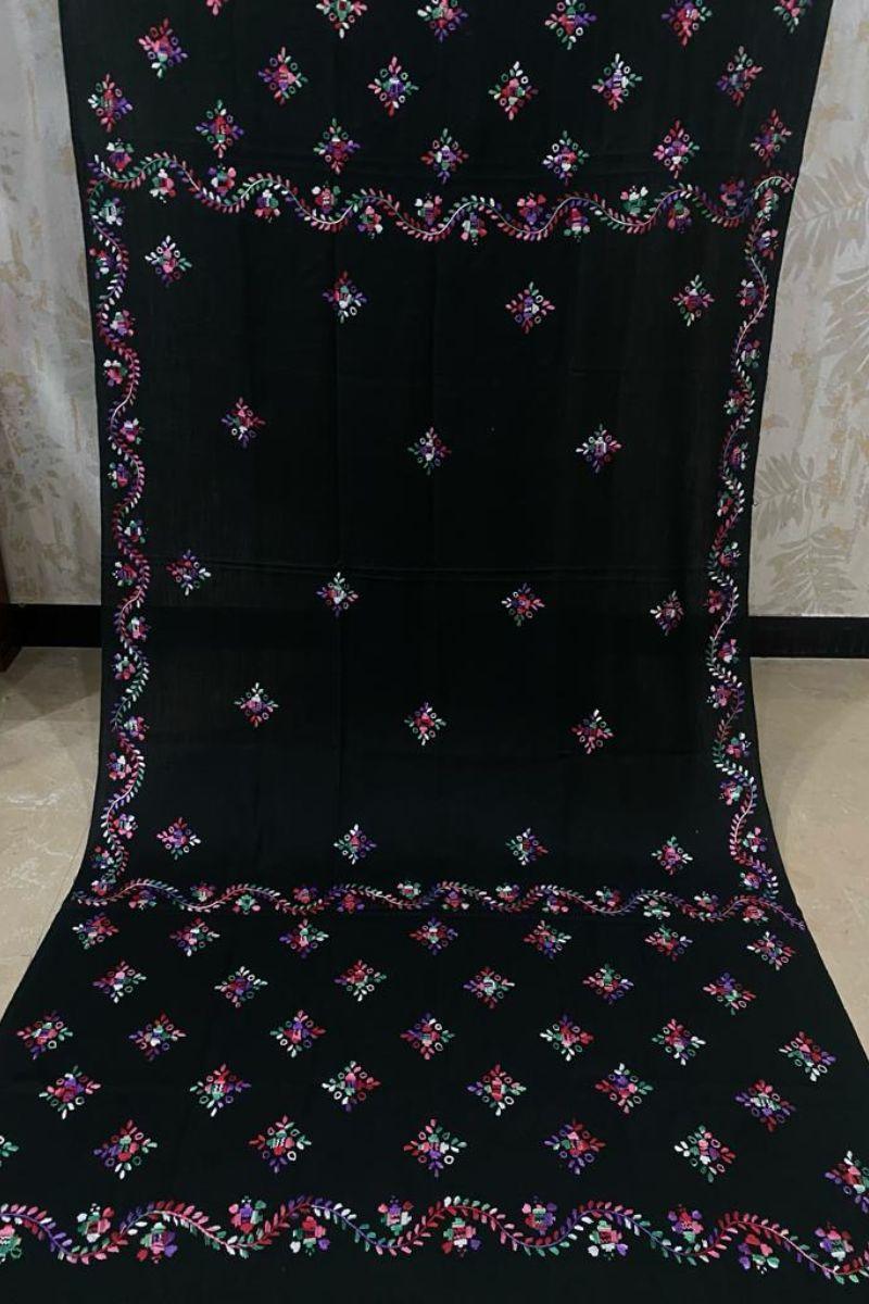 Designs By Amina - Hand worked - wool shawl - 1