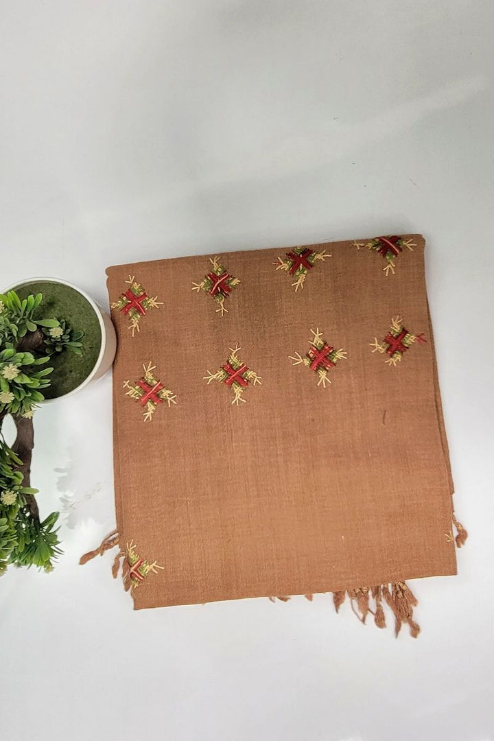 Designs by Amina - Hand Work - Wool - Shawl - 1 Piece - 0028