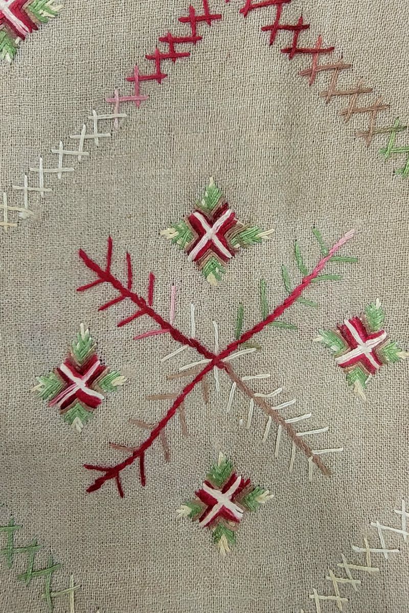 Designs by Amina - Hand Work - Wool - Shawl - 1 Piece - 0029