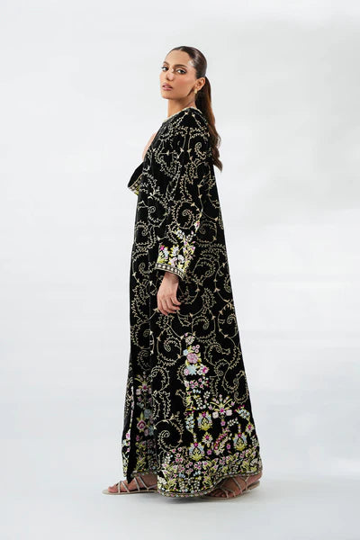 Sania Maskatiya - Dove Velvet Suit For Women - Ebony 1 Piece