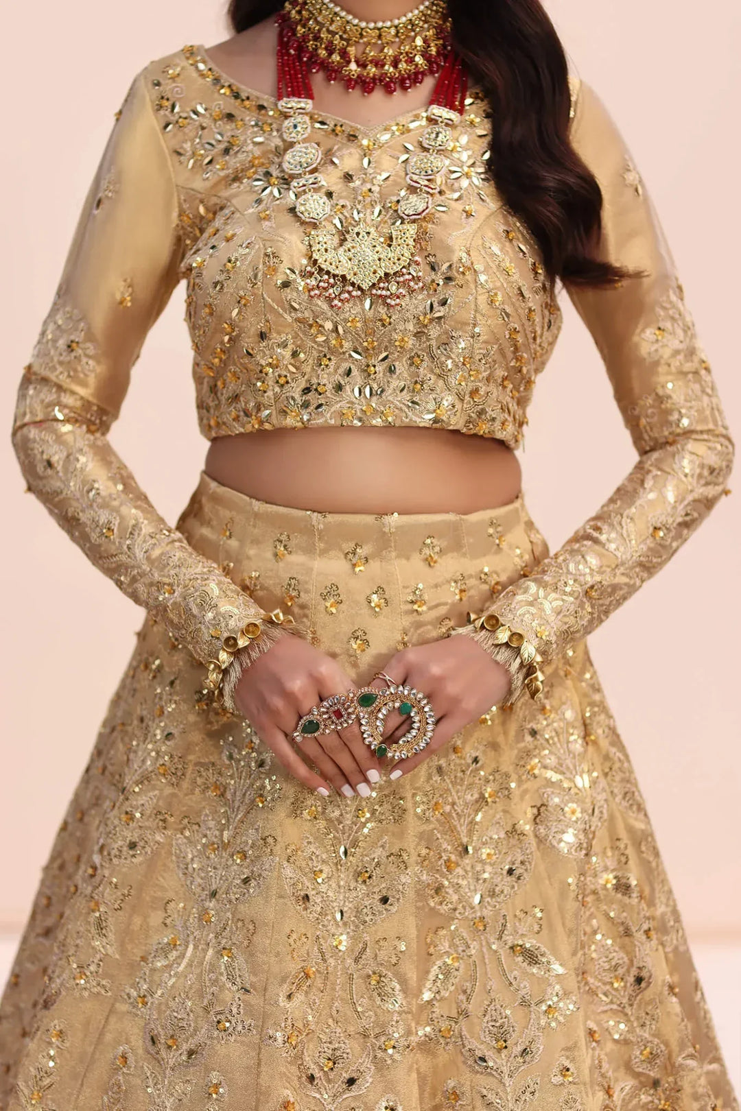 Musferah Saad - Luminous Dream - Gold - 3 Piece