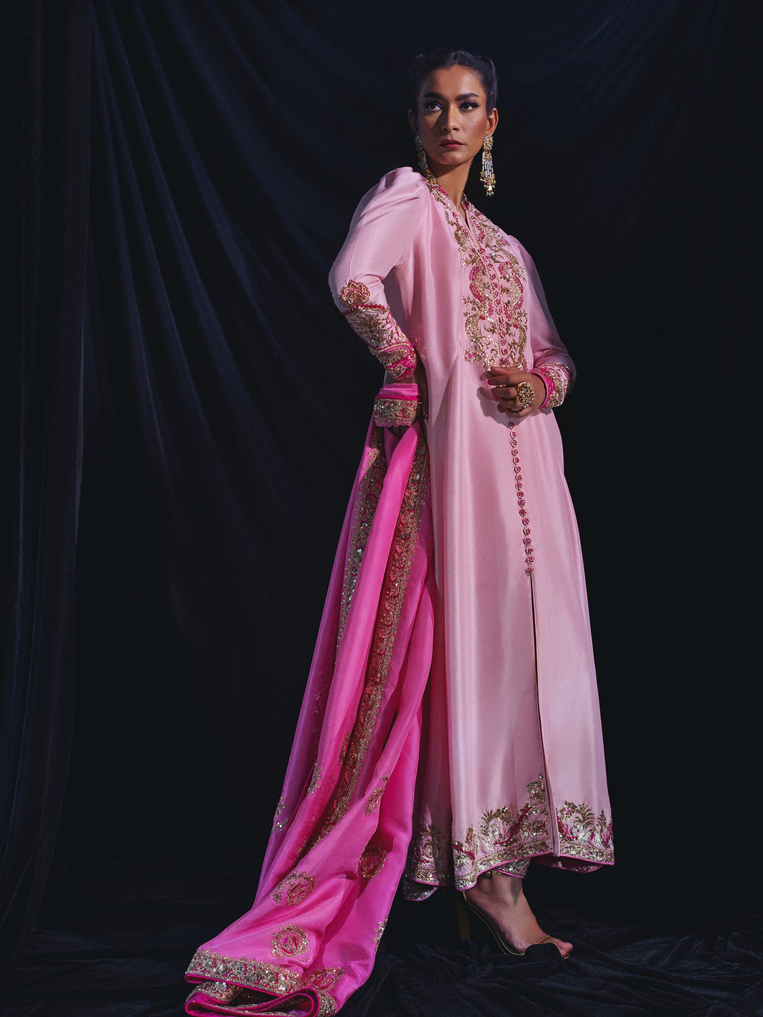 Sanam Chaudhri AYZAL Pink 2 Piece