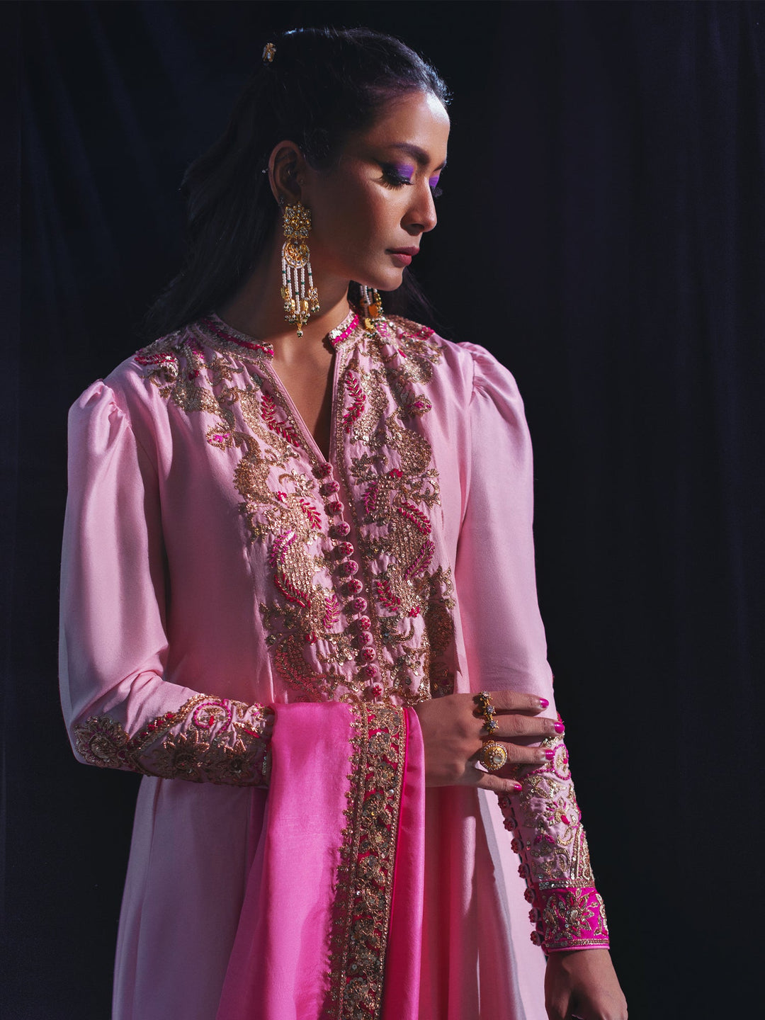 Sanam Chaudhri AYZAL Pink 2 Piece