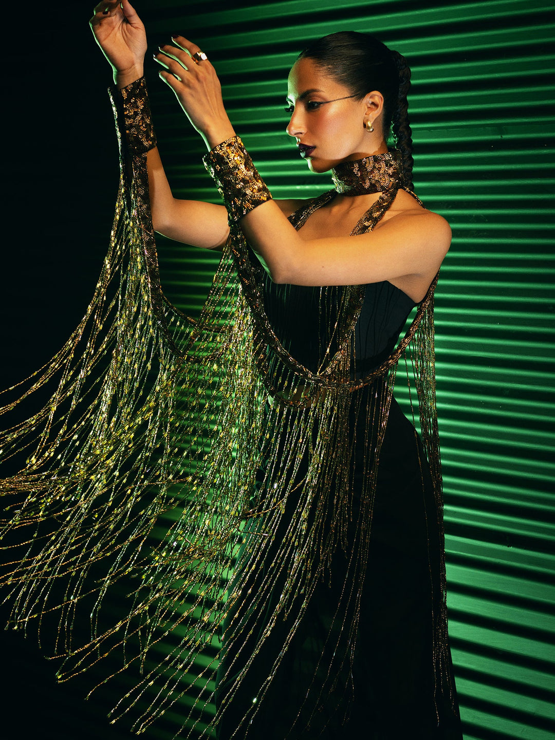 Sanam Chaudhri Cypris Black 1 Piece