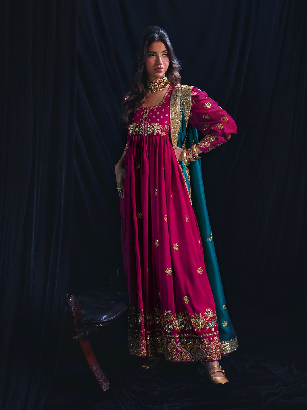 Sanam Chaudhri AIZZA Raspberry 2 Piece