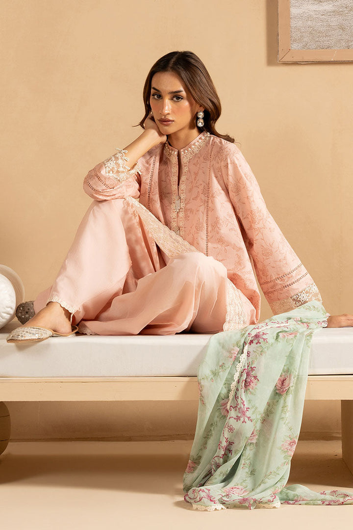 Cross Stitch - ROSE BLEND - Lawn - 3 Piece - Unstitched