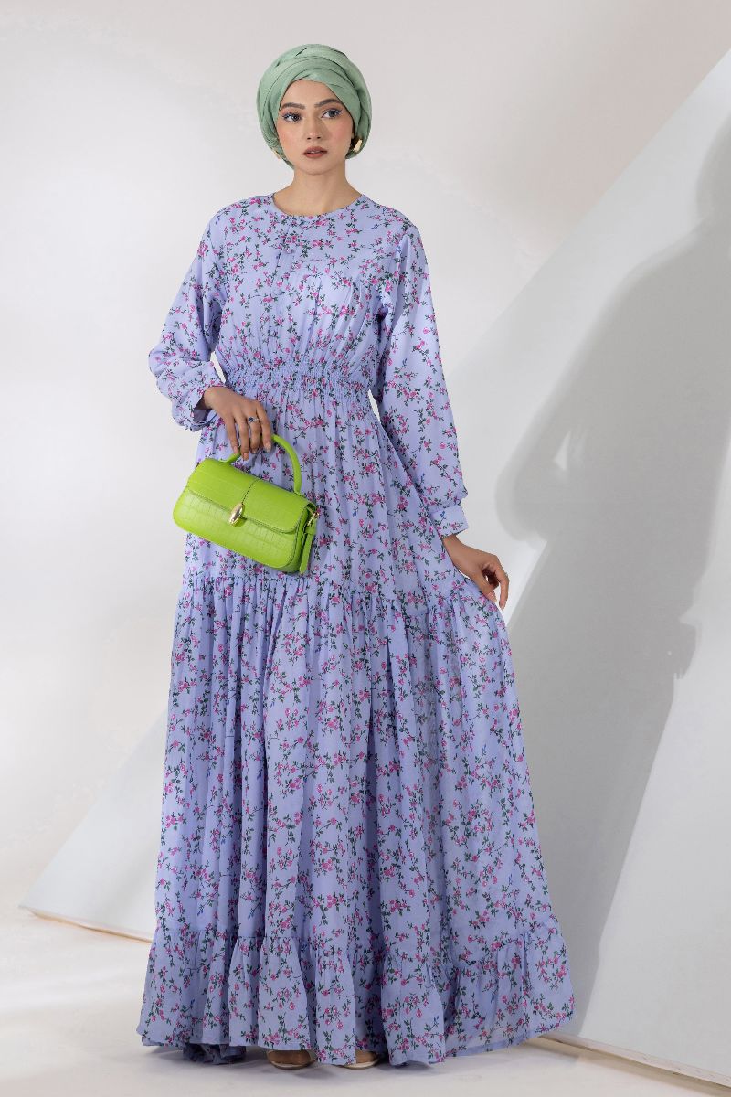 Malbus - Elysian - Chiffon - Elysian Periwinkle - 1 Piece