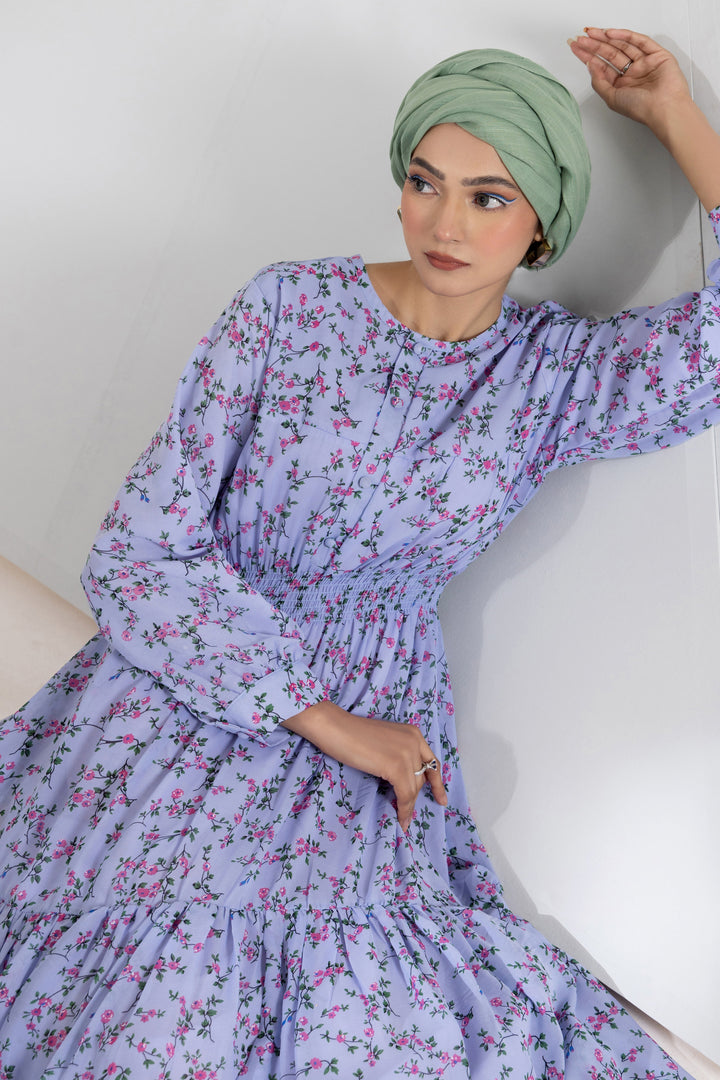 Malbus - Elysian - Chiffon - Elysian Periwinkle - 1 Piece